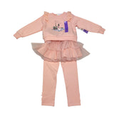 Lili Gaufrete Girl's 3 Piece Set with Tutu - Paris
