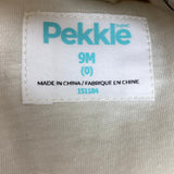 Pekkle Kid's Sleepsuit - White Panda - Size 9 Months
