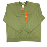 Scotch & Soda Men's Long Sleeve Crew Sweatshirt - Green SIZE - XXL