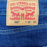 Levis Men's 502 Classic Jeans SIZE - 36