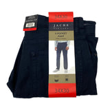 Jachs Men's Straight Fit Pants - Navy SIZE - 34