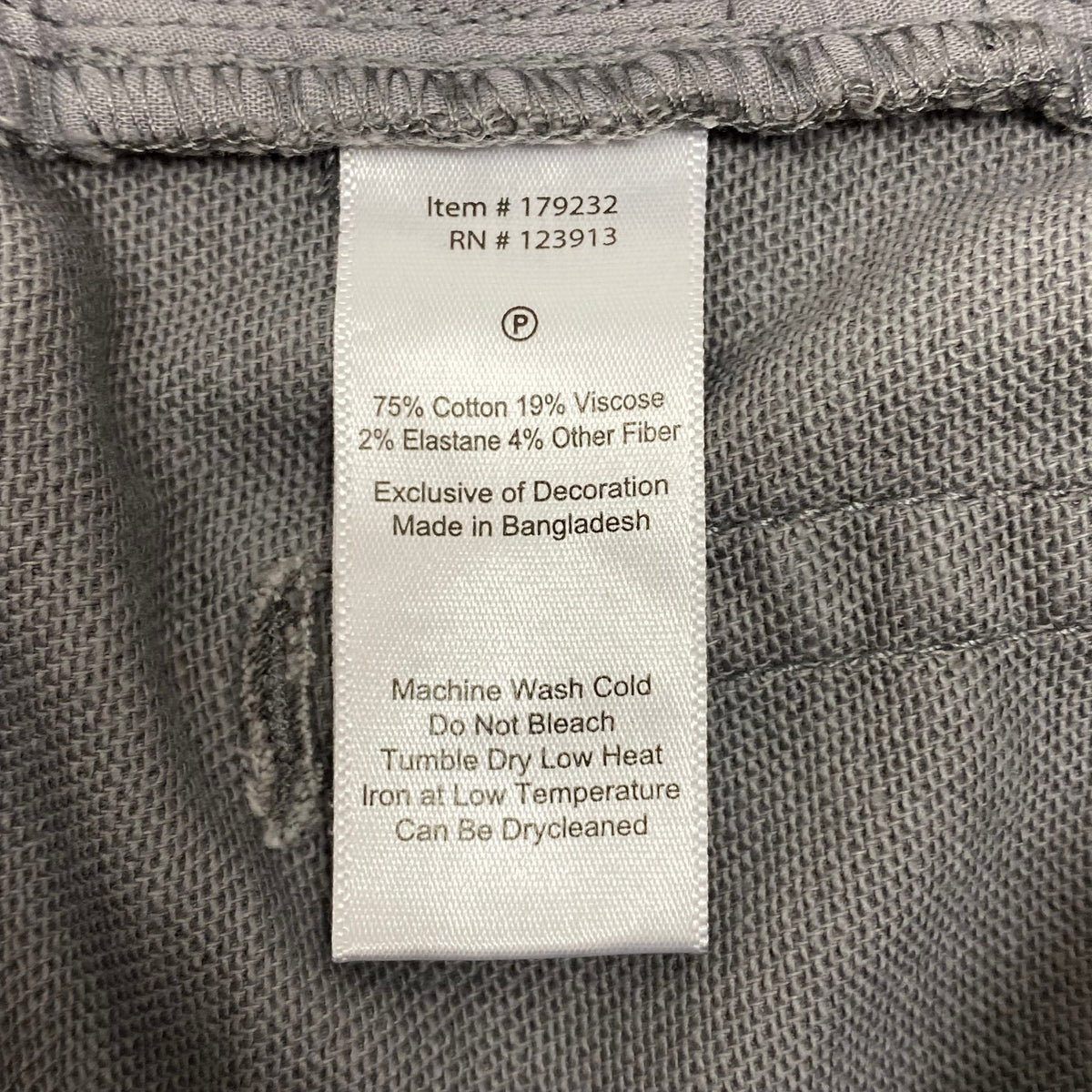 Jachs Men's Straight Fit Pants - Grey SIZE - 34