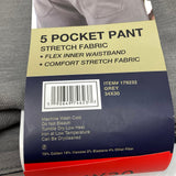 Jachs Men's Straight Fit Pants - Grey SIZE - 34