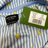 Kate Spade Women's 2 Piece Capri Pyjama Set - Lemon SIZE - XXL