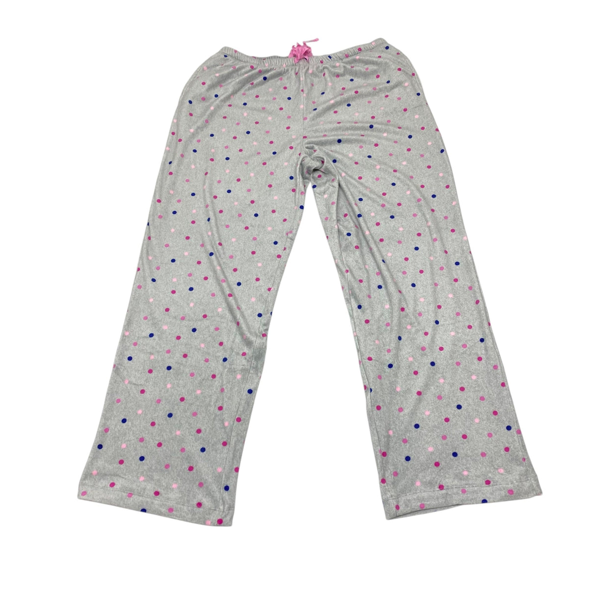 Kate Spade Women's 2 Piece Velour Pyjama Set - Polka Dot SIZE - Extra Large