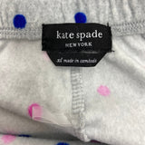 Kate Spade Women's 2 Piece Velour Pyjama Set - Polka Dot SIZE - Extra Large