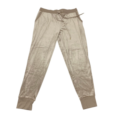 Jezebel Women's 2 Piece Velour Lounge Set - Tan SIZE - Extra Large