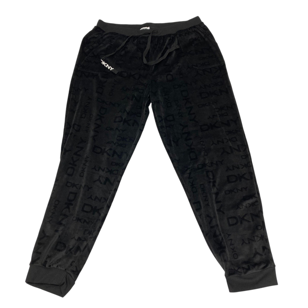 DKNY Women's 2 Piece Stretch Velour Lounge Set SIZE - XXL