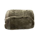 Nemcor Plush Blanket - King Size - Taupe