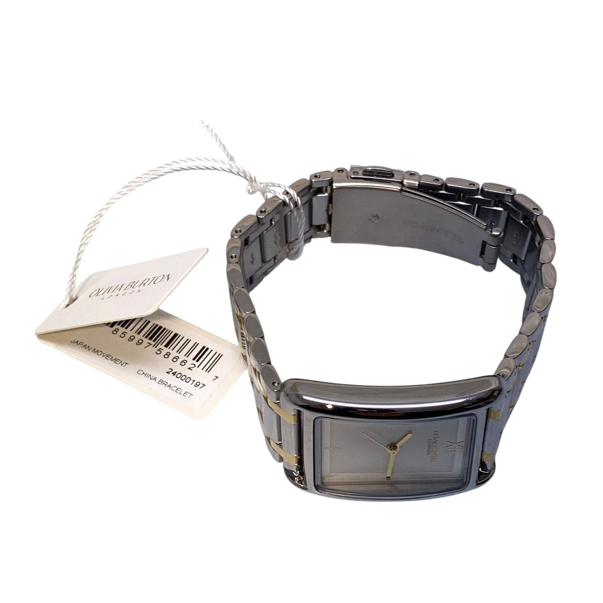 Olivia Burton Women's Classic 23mm Grove White & Two Tone Bracelet Watch