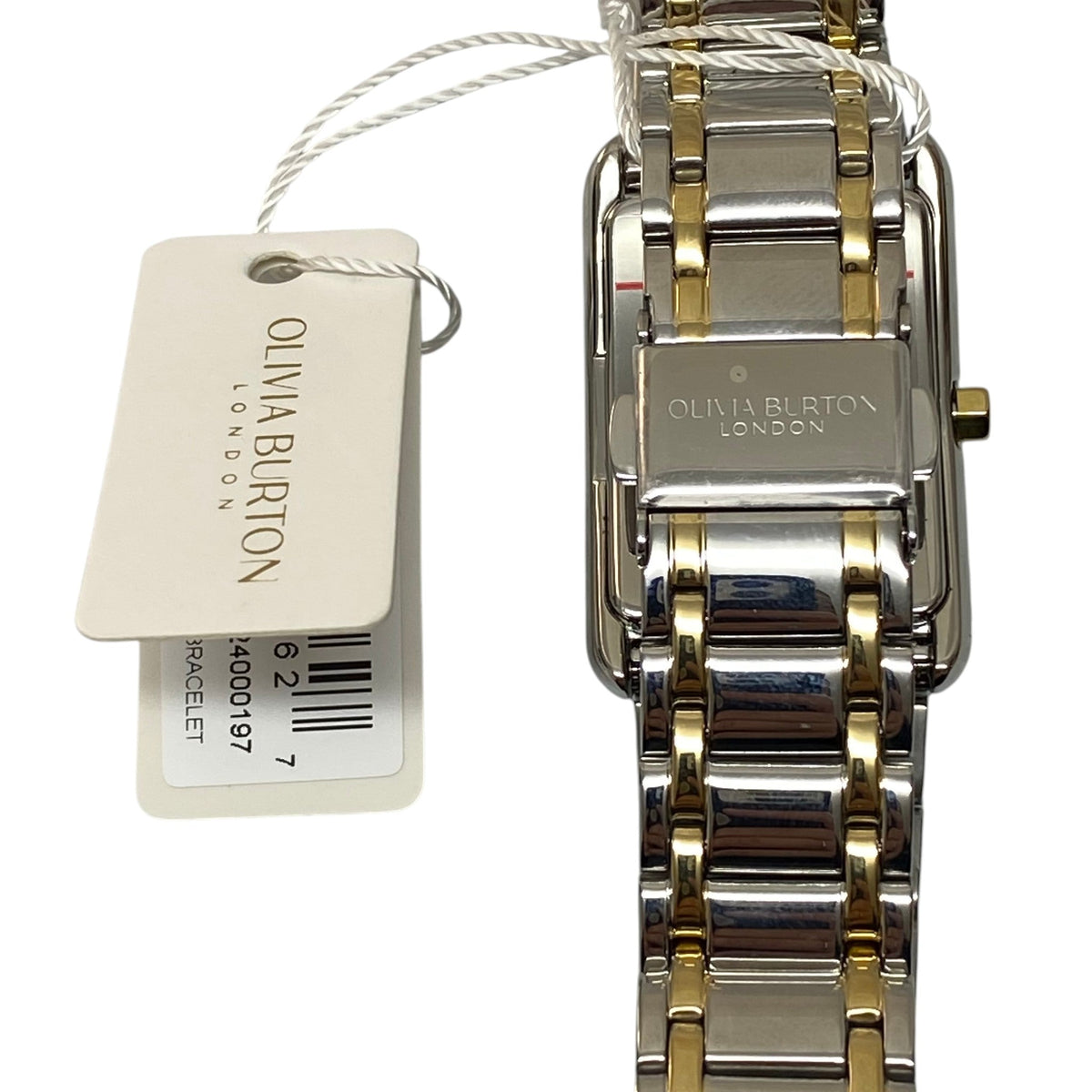 Olivia Burton Women's Classic 23mm Grove White & Two Tone Bracelet Watch