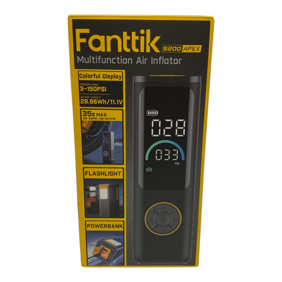 Fanttik S200 APEX Multifunction Air Inflator