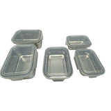 Neoflam 5x Stainless Steel Containers