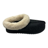 Dearfoam Women's Twill Clog Slipper - Black SIZE - Extra Large