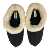 Dearfoam Women's Twill Clog Slipper - Black SIZE - Extra Large