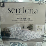 Serelena 3 Piece Comforter Set - King Size - Wildflower
