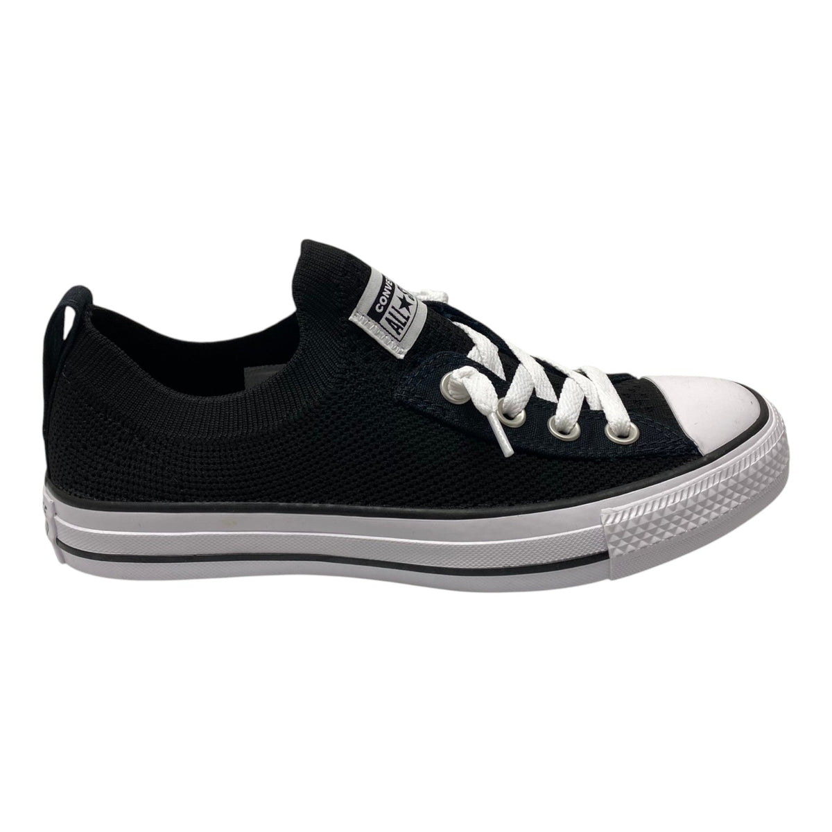 Converse Women's Knit Sneakers - Black - Size 37.5 SIZE - 37.5
