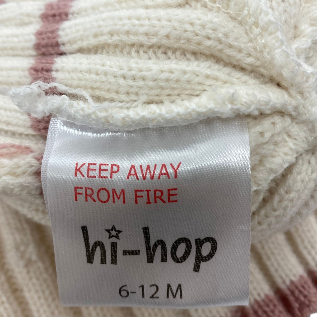 Hi-hop Girl's Knit Beanie - 6 - 12 Months