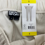 DKNY Women's Fleece Trackpants - Sand SIZE - Small