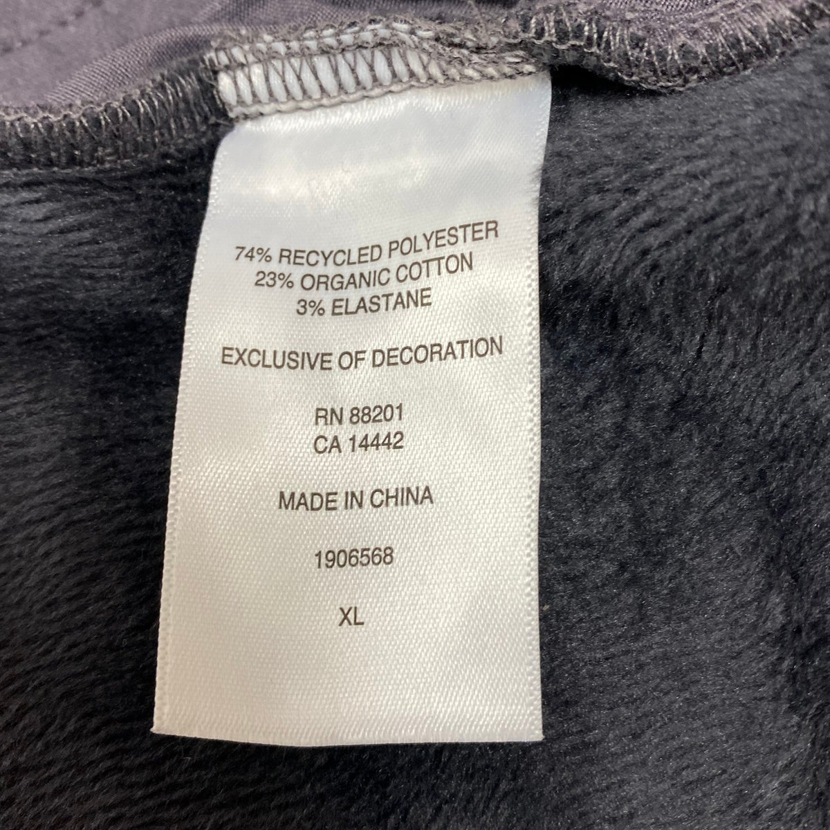 Mondetta Women's Fleece Zip Up Sweatshirt SIZE - Extra Large