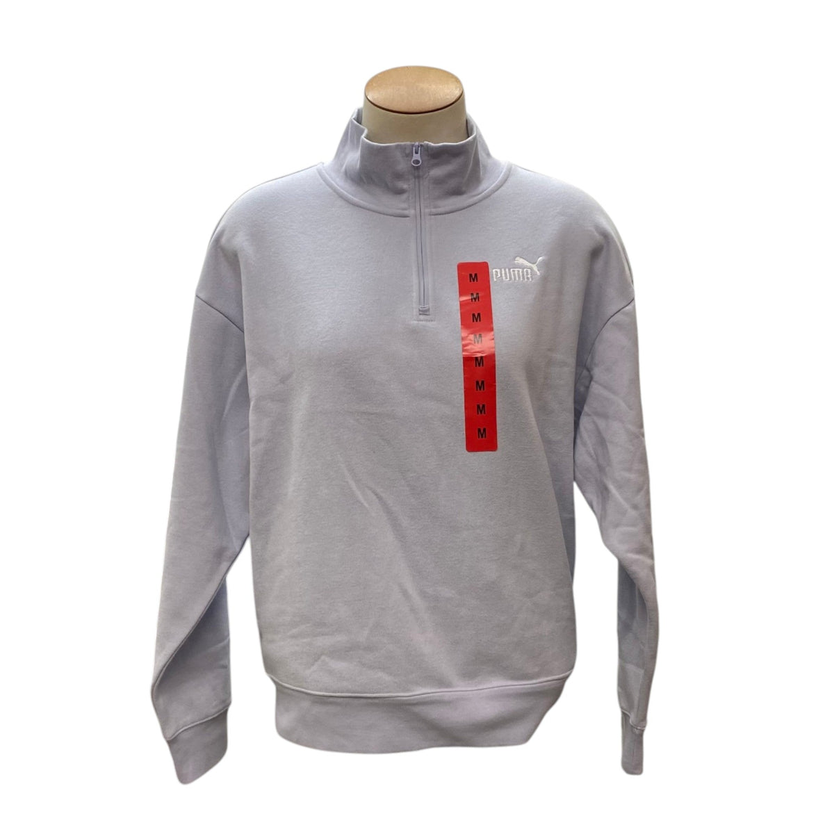 Puma Women's Half-Zip Sweatshirt - Cool Weather SIZE - Medium