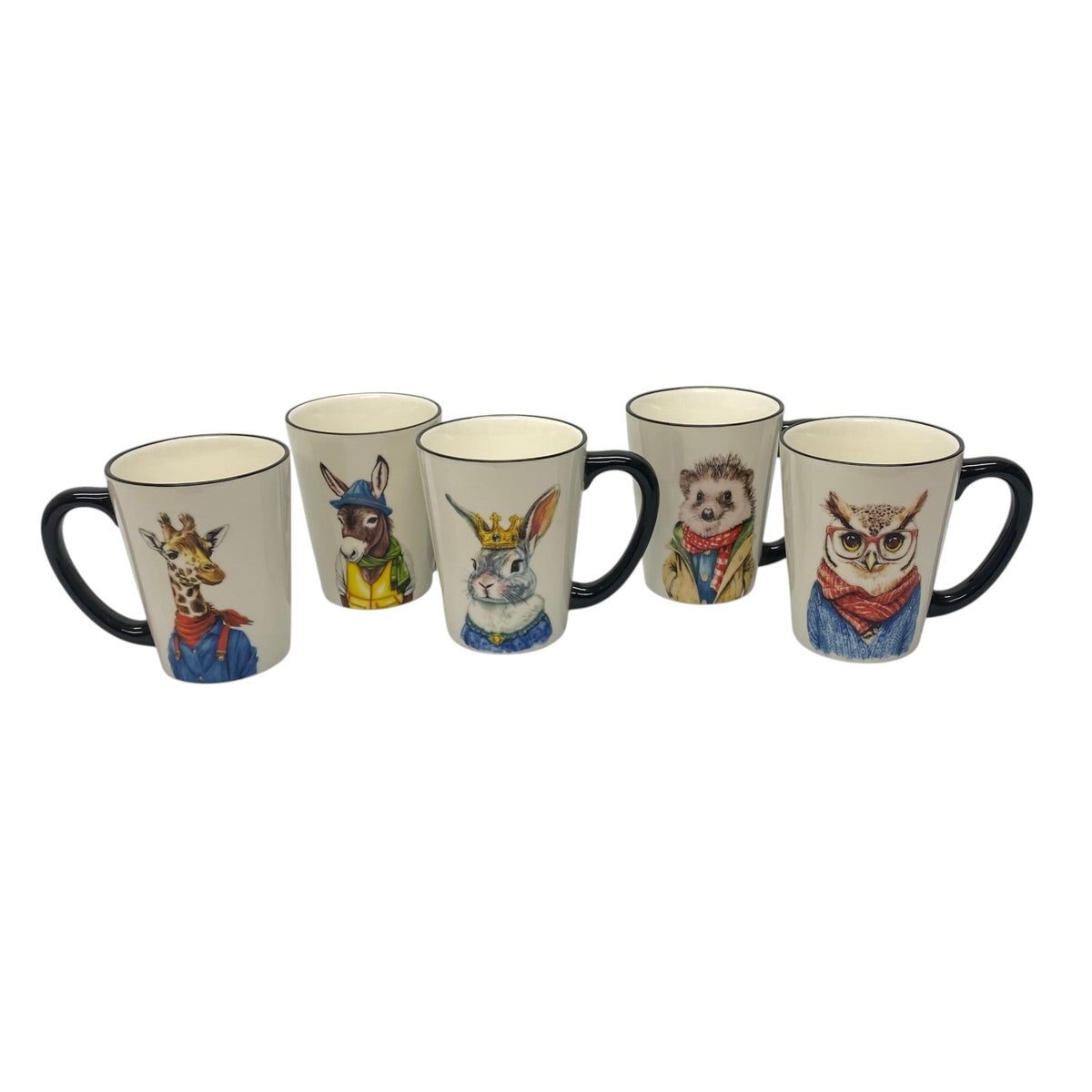 Signature 5x Animal Mugs 503ml