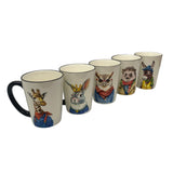 Signature 5x Animal Mugs 503ml