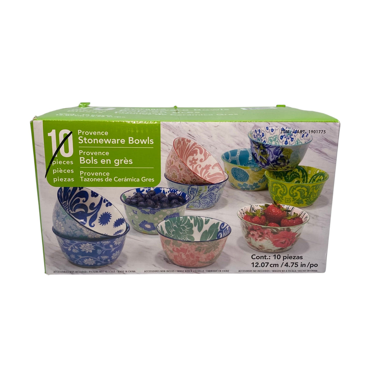 Certified International 9x Provence Stoneware Bowls
