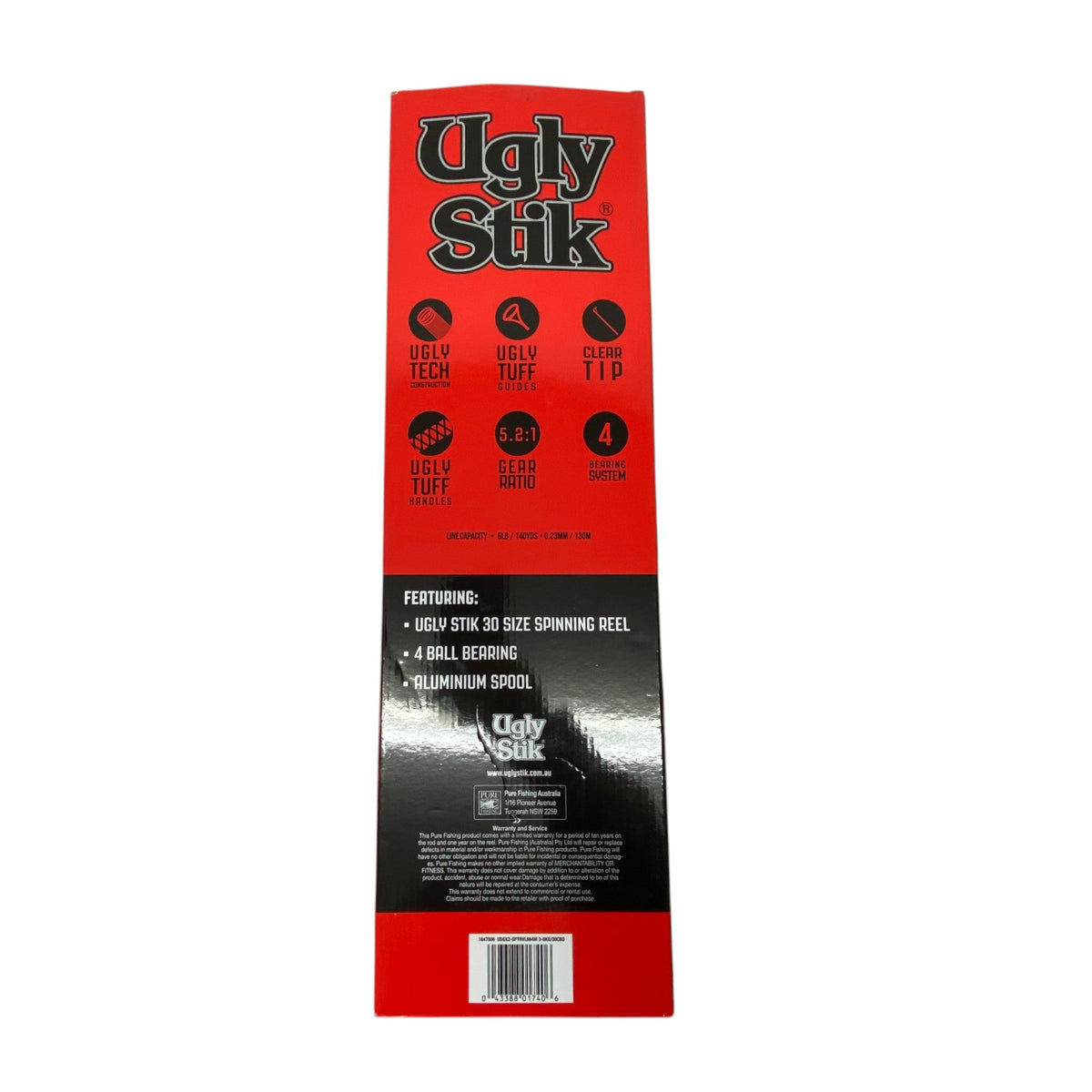 Ugly Stik GX2 Spinning Combo Fishing Rod