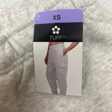 Tuff Women's Cargo Jogger Pants - White Marle SIZE - Extra Small