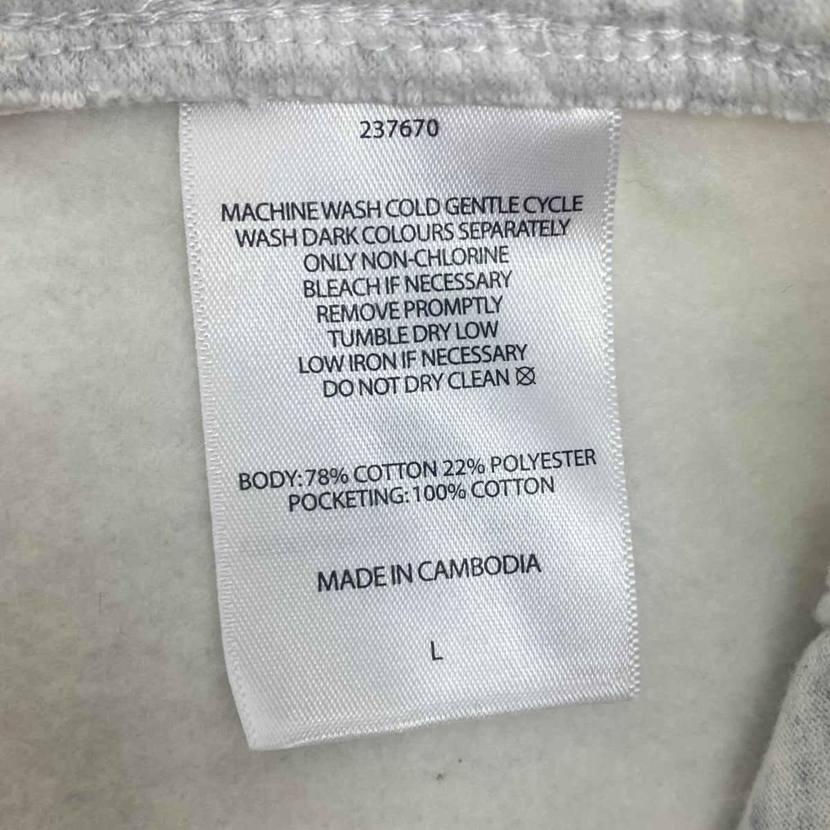 Tuff Women's Cargo Jogger Pants - White Marle SIZE - Large