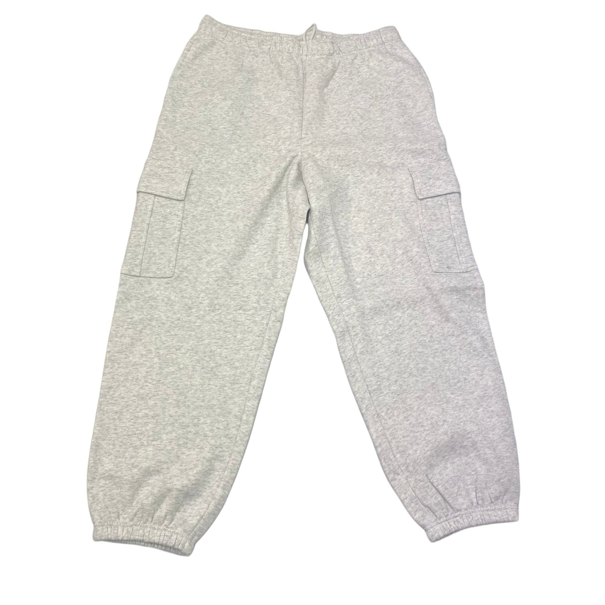 Tuff Women's Cargo Jogger Pants - White Marle SIZE - Large