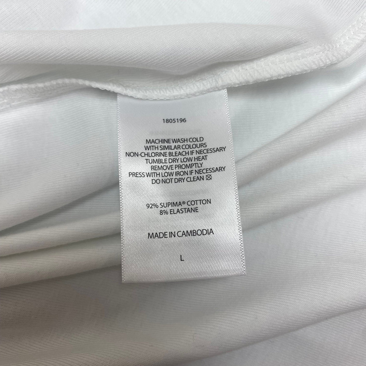 Segments Women's Long Sleeve Supima Cotton Tee - White - SIZE - Large