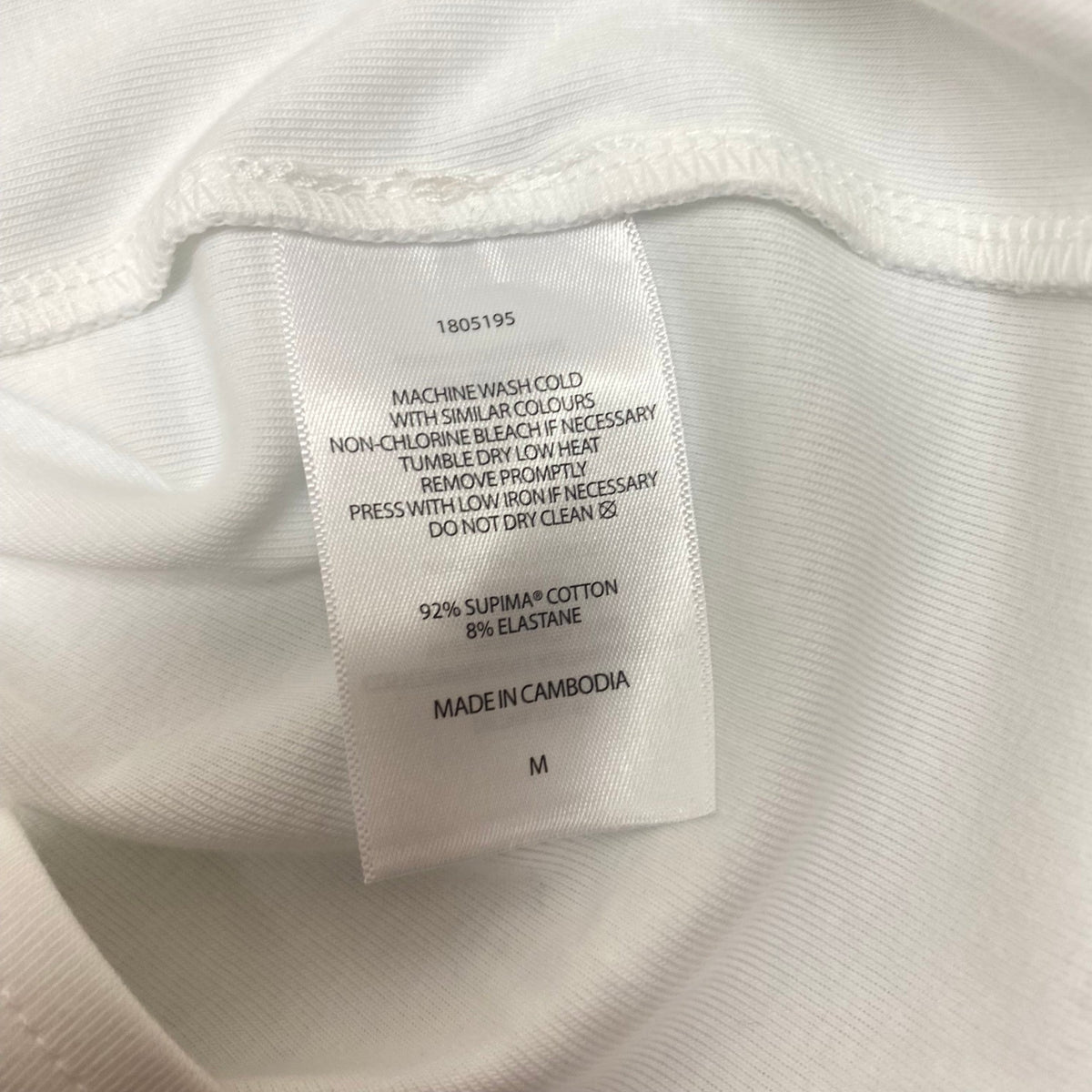 Segments Women's Long Sleeve Supima Cotton Tee - White - SIZE - Medium