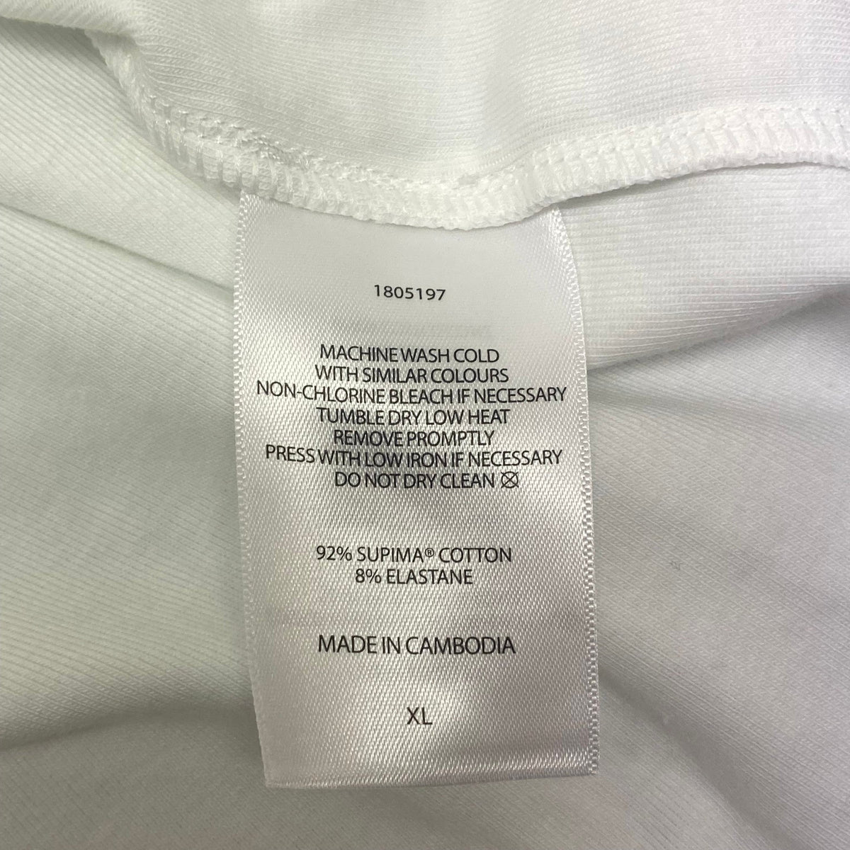 Segments Women's Long Sleeve Supima Cotton Tee - White - SIZE - Extra Large