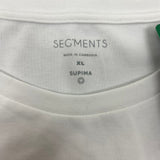 Segments Women's Long Sleeve Supima Cotton Tee - White - SIZE - Extra Large