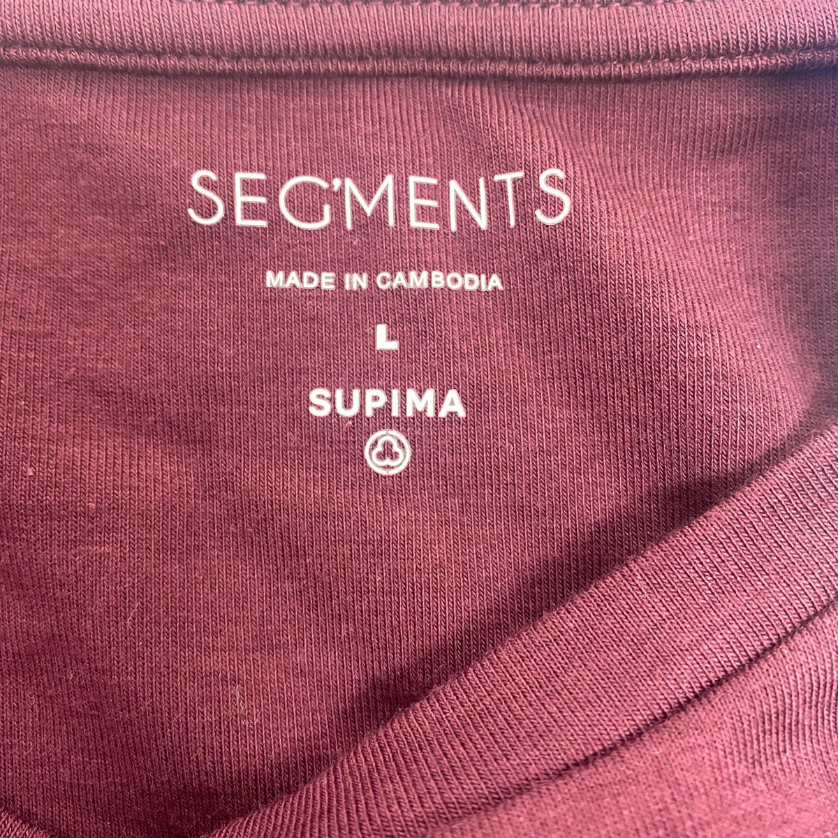 Segments Women's Long Sleeve Supima Cotton Tee SIZE - Large