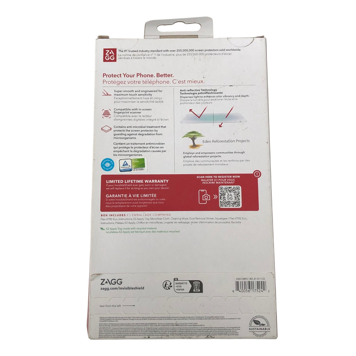 Zagg Galaxy S23+ 5G InvisibleShield Flex XTR2 Eco Screen Protector - Clear