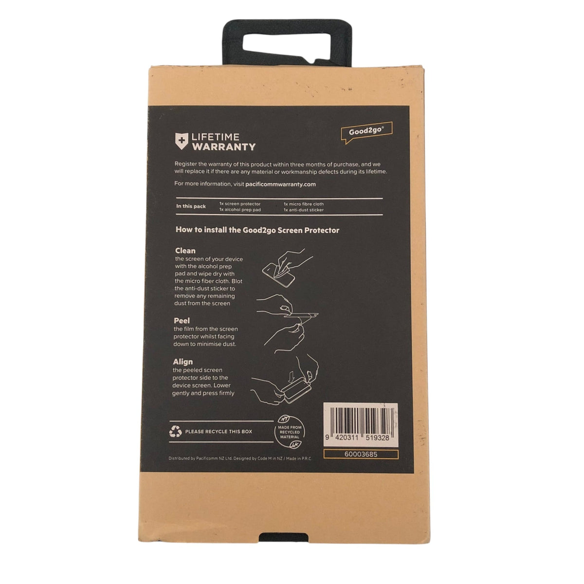 Good2go Tempered Glass Screen Protector for Oppo A17