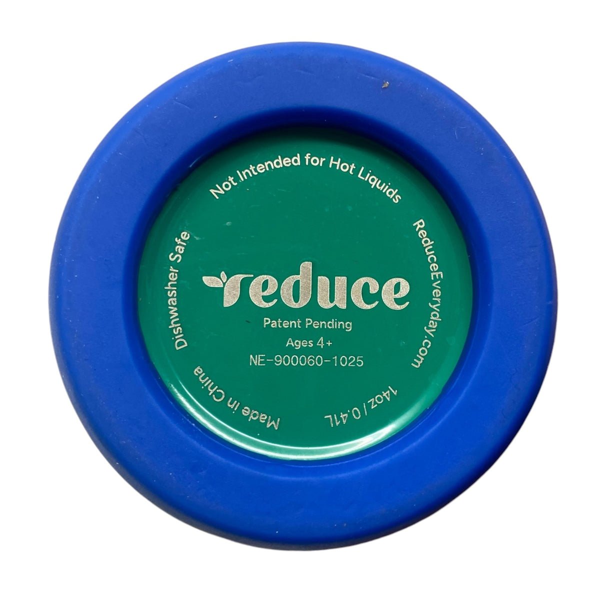 Reduce 414ml Insulated Chiller Cup with Folding Straw - Green