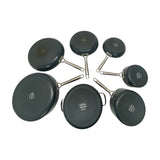 GreenPan Eras 7 Piece Ceramic Non-Stick Cookware Set with Lids - CLICK AND COLLECT ONLY