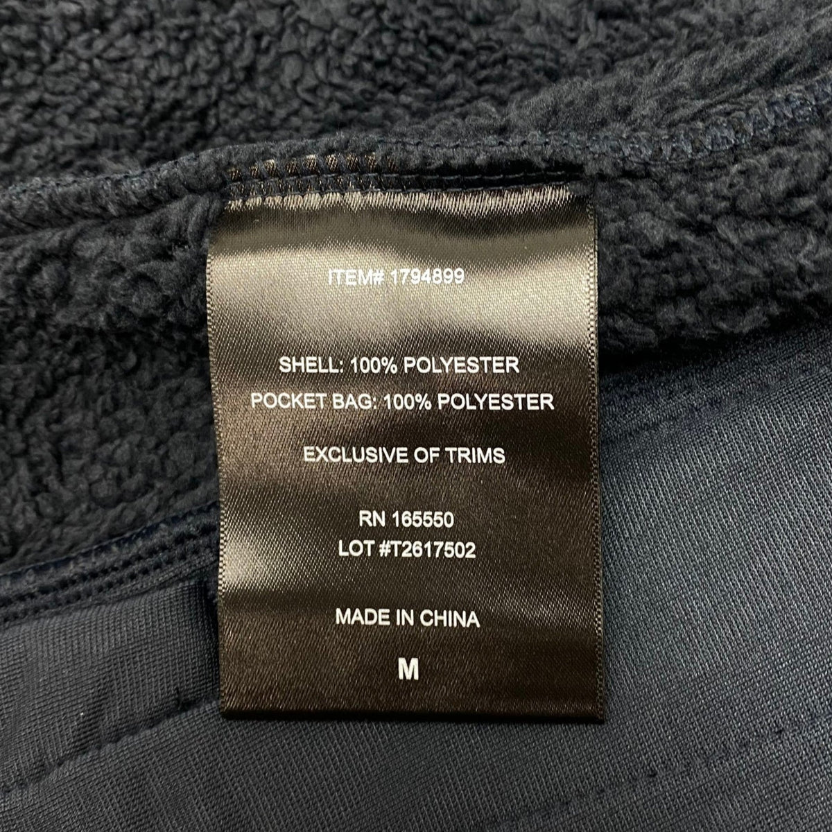 32 Degrees Men's Fleece Zip Up Sweatshirt SIZE - Medium