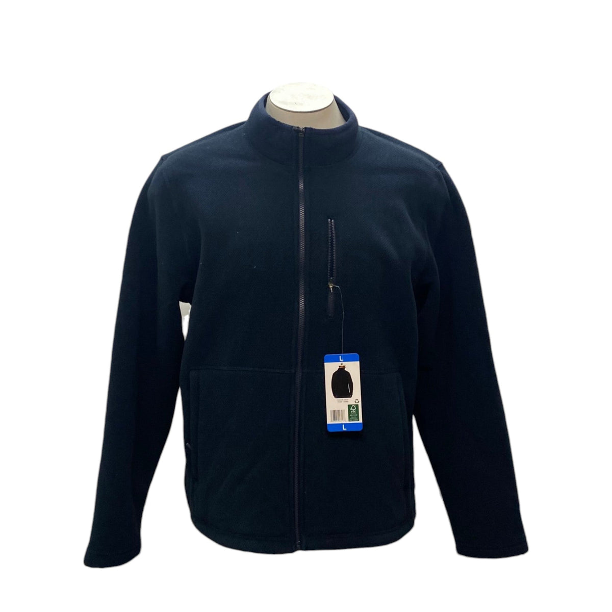 32 Degrees Men's Fleece Zip Up Sweatshirt SIZE - Large