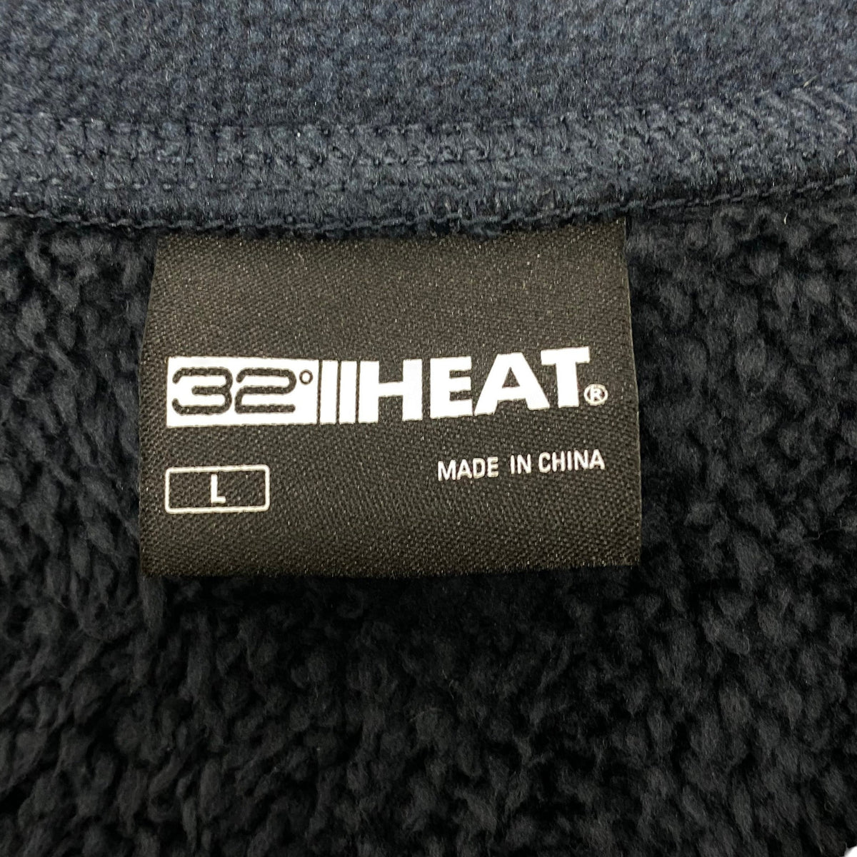 32 Degrees Men's Fleece Zip Up Sweatshirt SIZE - Large
