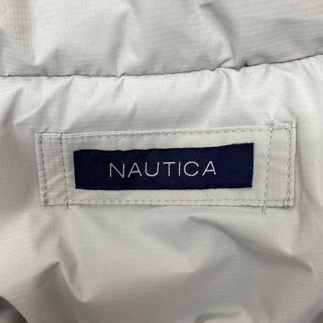 Nautica Men's Reversible Puffer Jacket - Navy/Grey SIZE - Medium