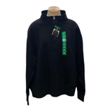 Tuff Women's 1/4 Zip Sweatshirt - Black SIZE - Extra Large