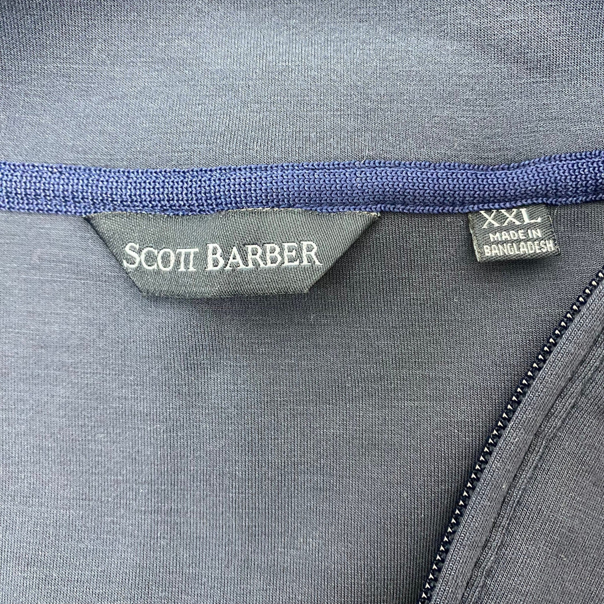 Scott Barber Men's 1/4 Zip Lightweight Sweatshirt SIZE - XXL