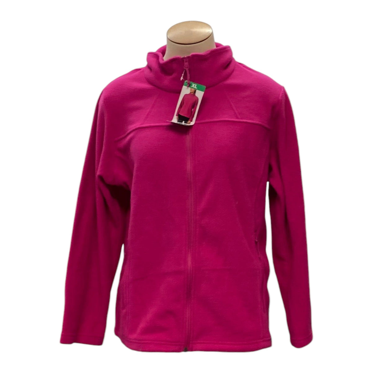 Tuff Women's Polar Fleece Zip Up Jacket SIZE - Extra Large