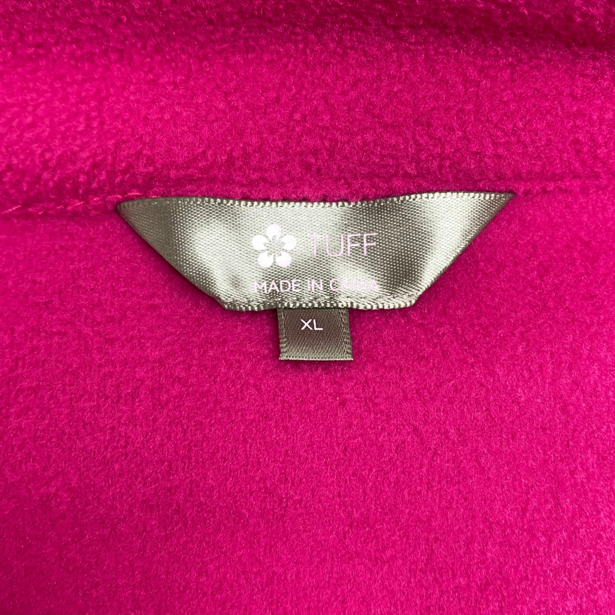 Tuff Women's Polar Fleece Zip Up Jacket SIZE - Extra Large