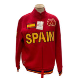 Mondetta Men's Soccer Jacket - Pitch Red/Spain SIZE - Medium